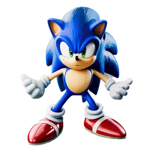 Sonic The Hedgehog Classic Pose PNG 62 PNG