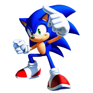 Sonic The Hedgehog Classic Pose PNG Nel36 PNG