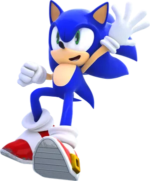 Sonic The Hedgehog Classic Pose