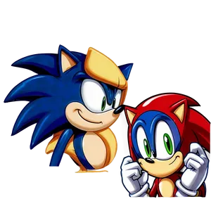 Sonic The Hedgehog Face Close-up PNG 05232024