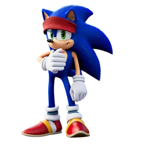 Sonic The Hedgehog Movie Version PNG 53