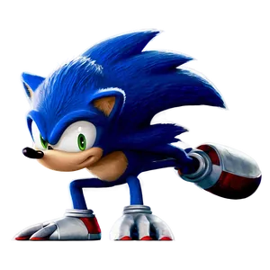 Sonic The Hedgehog Movie Version PNG Xxc