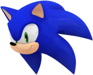 Sonic The Hedgehog Profile View
