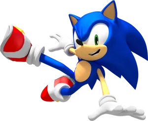 Sonic The Hedgehog Running Pose