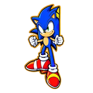 Sonic The Hedgehog Stickers PNG 05232024