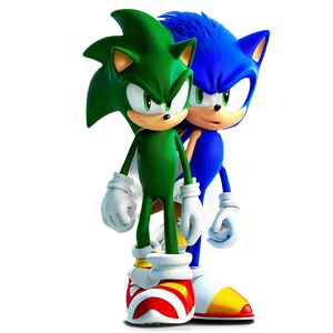 Sonic The Hedgehog Victory Pose PNG 05232024