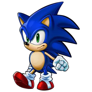 Sonic The Hedgehog Winter Theme PNG 3 PNG