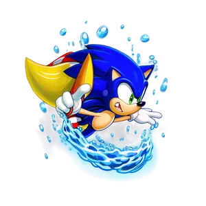Sonic Underwater Scene PNG 04292024