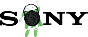 Sony Android Oreo Mashup Logo PNG image