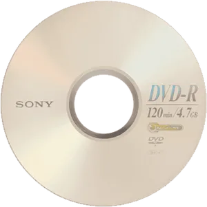 Sony D V D R Disc PNG image