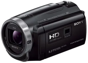 Sony Handycam H D R P J675 PNG image