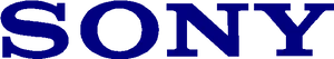 Sony Logo Blue PNG image