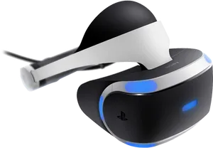 Sony Play Station V R Headset PNG image