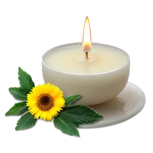 Soothing Chamomile Candle PNG 72 PNG