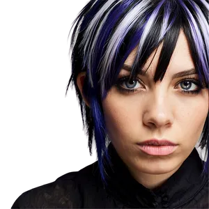 Sophisticated Emo Hairstyle Png Mds94 PNG image