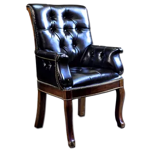 Sophisticated Executive Armchair PNG 06262024 PNG