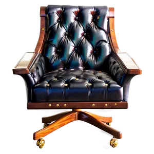 Sophisticated Executive Armchair PNG Oqj PNG