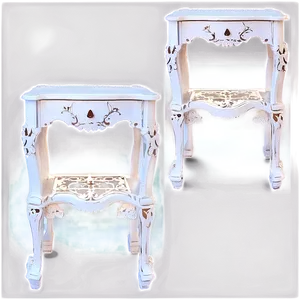 Sophisticated Hall Table PNG Bwl2