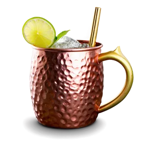 Sophisticated Moscow Mule Cocktail Png 06282024 PNG image