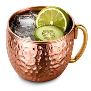 Sophisticated Moscow Mule Cocktail Png Ldx PNG image