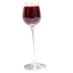 Sophisticated Red Wine Glass PNG Pif