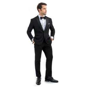 Sophisticated Tuxedo Outfit PNG 05242024