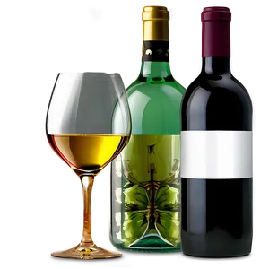 Sophisticated Wine Glasses Set PNG Nxx83