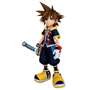 Sora Kingdom Hearts 1 PNG Xhi41