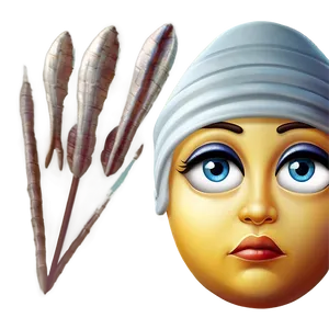 Sorrowful Face Emoji PNG Gbi64 PNG