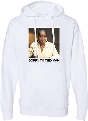 Sorry To This Man Hoodie Meme PNG