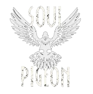 Soul Pigeon Spread Wings Graphic PNG