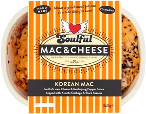 Soulful Korean Macand Cheese Packaging