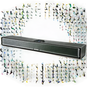 Sound Bar With Bluetooth Pairing PNG Ptm PNG
