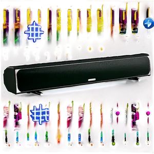 Sound Bar With Bluetooth Pairing PNG Qon88 PNG