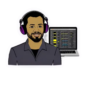 Sound Engineer Png Scl PNG image