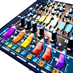 Sound Mixing Board PNG 06202024 PNG