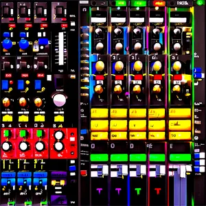 Sound Mixing Board PNG 06202024