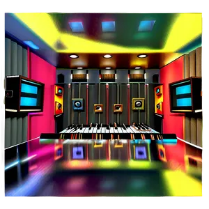 Soundproof Recording Studio Design Png 06262024 PNG image