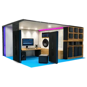 Soundproof Recording Studio Design Png 98 PNG image