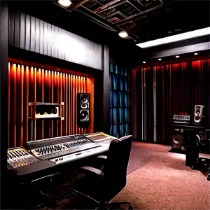 Soundproof Recording Studio Design Png Gem PNG image