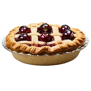 Sour Cherry Pie PNG Mco