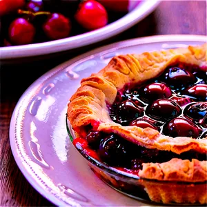 Sour Cherry Pie PNG Vhb
