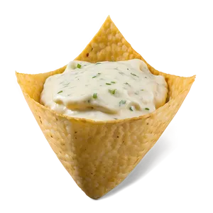 Sour Cream Tortilla Chip PNG Eit PNG