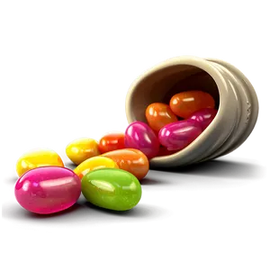 Sour Jelly Beans PNG Rks