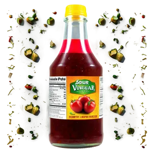 Sour Vinegar Bottle Png 06252024 PNG image