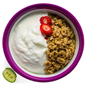 Sour Yogurt Bowl Png 06252024 PNG image