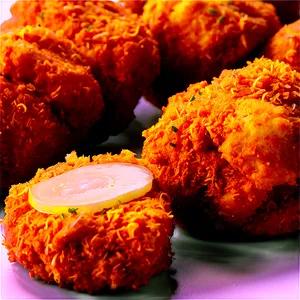 Southern Fried Chicken Nuggets PNG 12