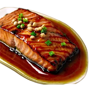 Soy Glazed Salmon Png Kcg PNG image