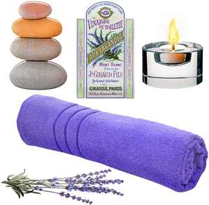 Spa Essentials Lavender Theme.png PNG image