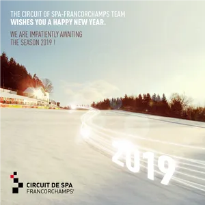 Spa Francorchamps New Year Wishes2019